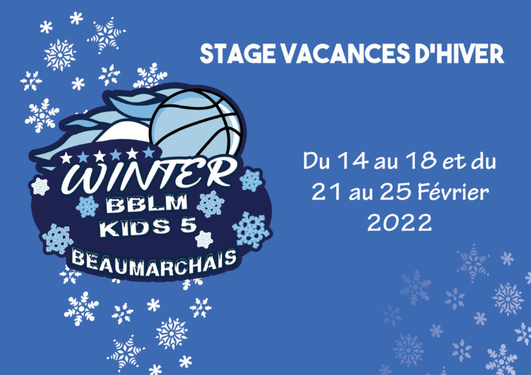 Stage vacances de février