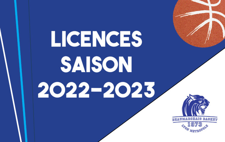 Licences 2022/2023 – C’est parti